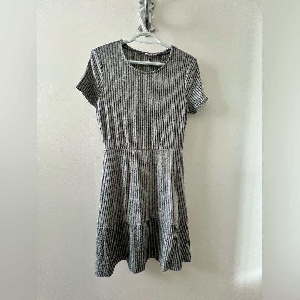Gap Gray Striped Women's Dress